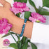 Aigue-marine | Argent sterling .925 | Bracelet Verre Luciole